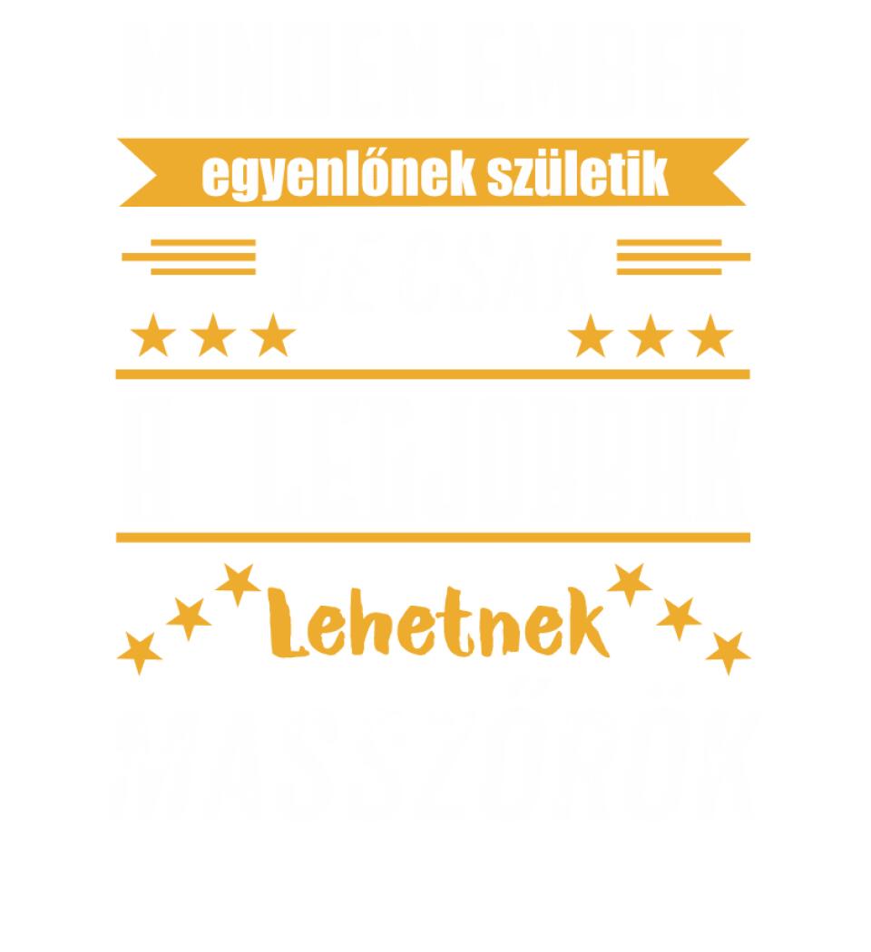 A legjobbak lehetnek masszőr