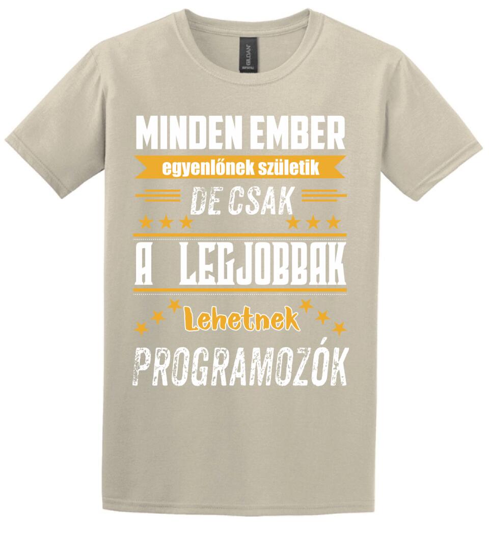 A legjobbak lehetnek programozók