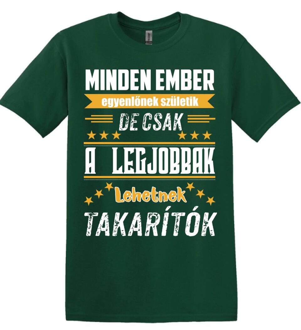 A legjobbak lehetnek takarítók