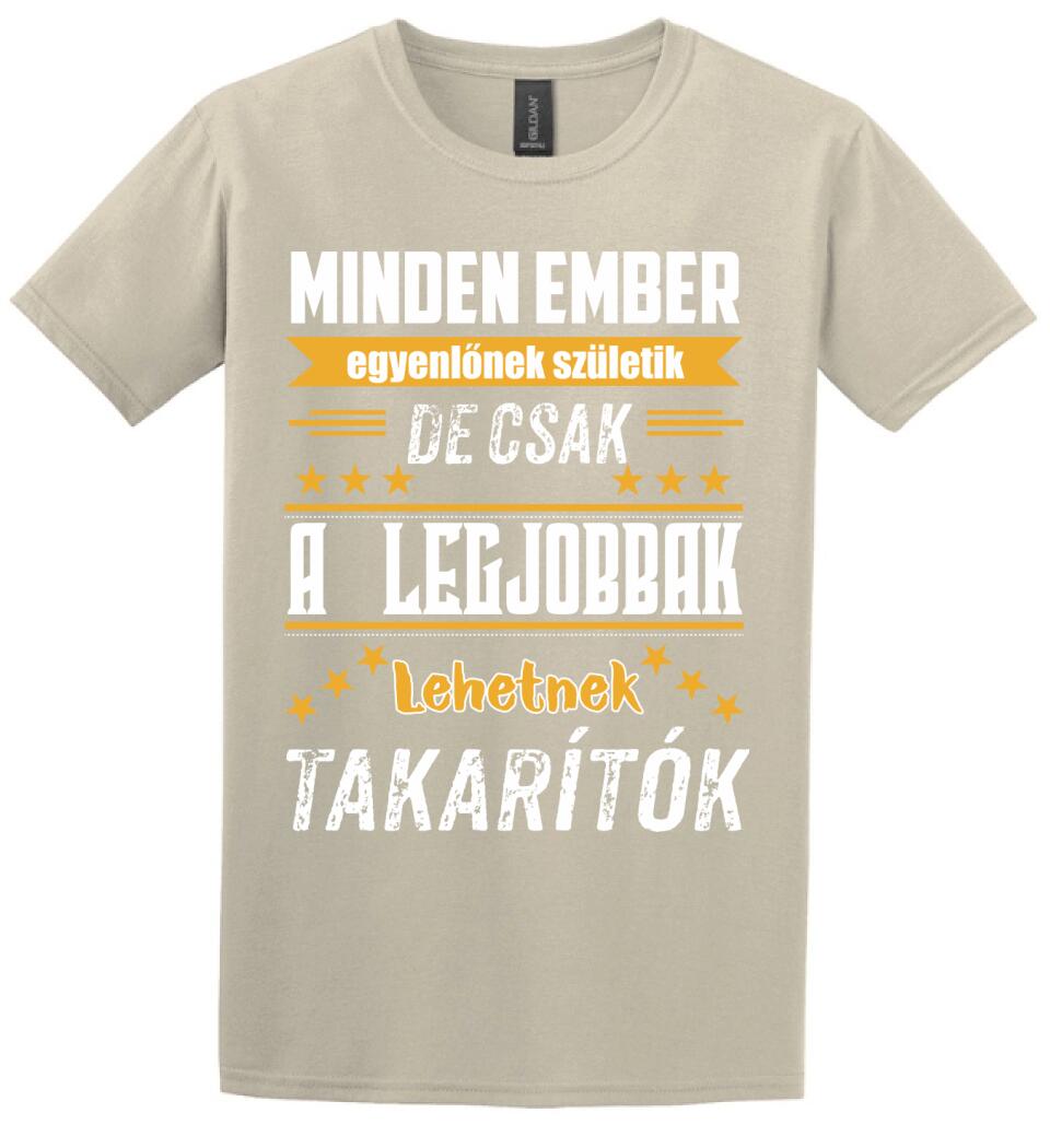 A legjobbak lehetnek takarítók