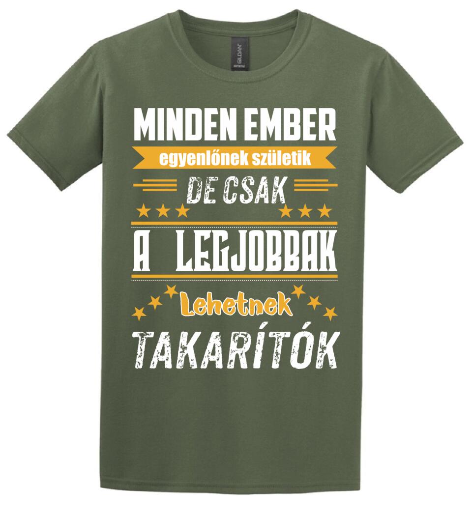 A legjobbak lehetnek takarítók