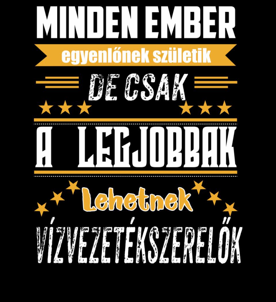 A legjobbak lehetnek vízvezetékszerelők