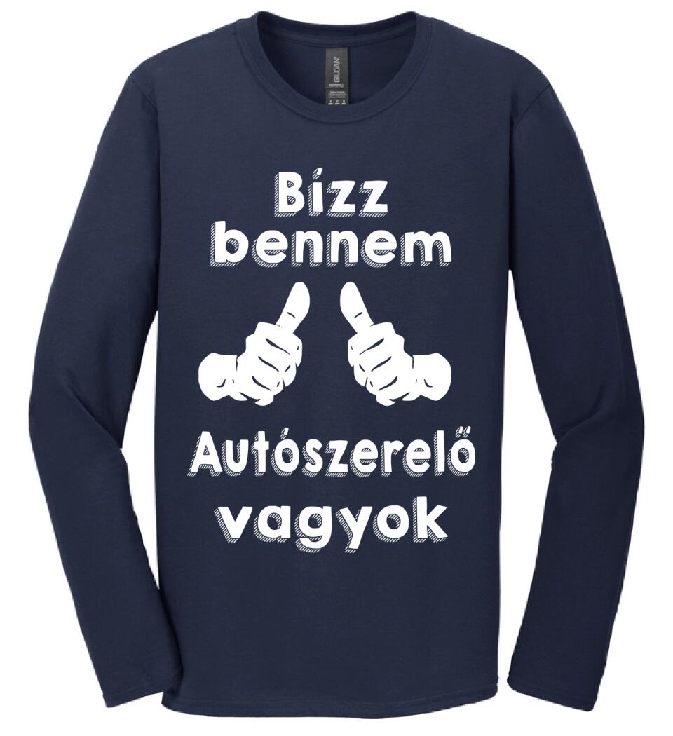 Bízz bennem autószerelő vagyok