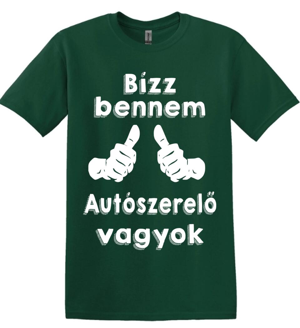 Bízz bennem autószerelő vagyok