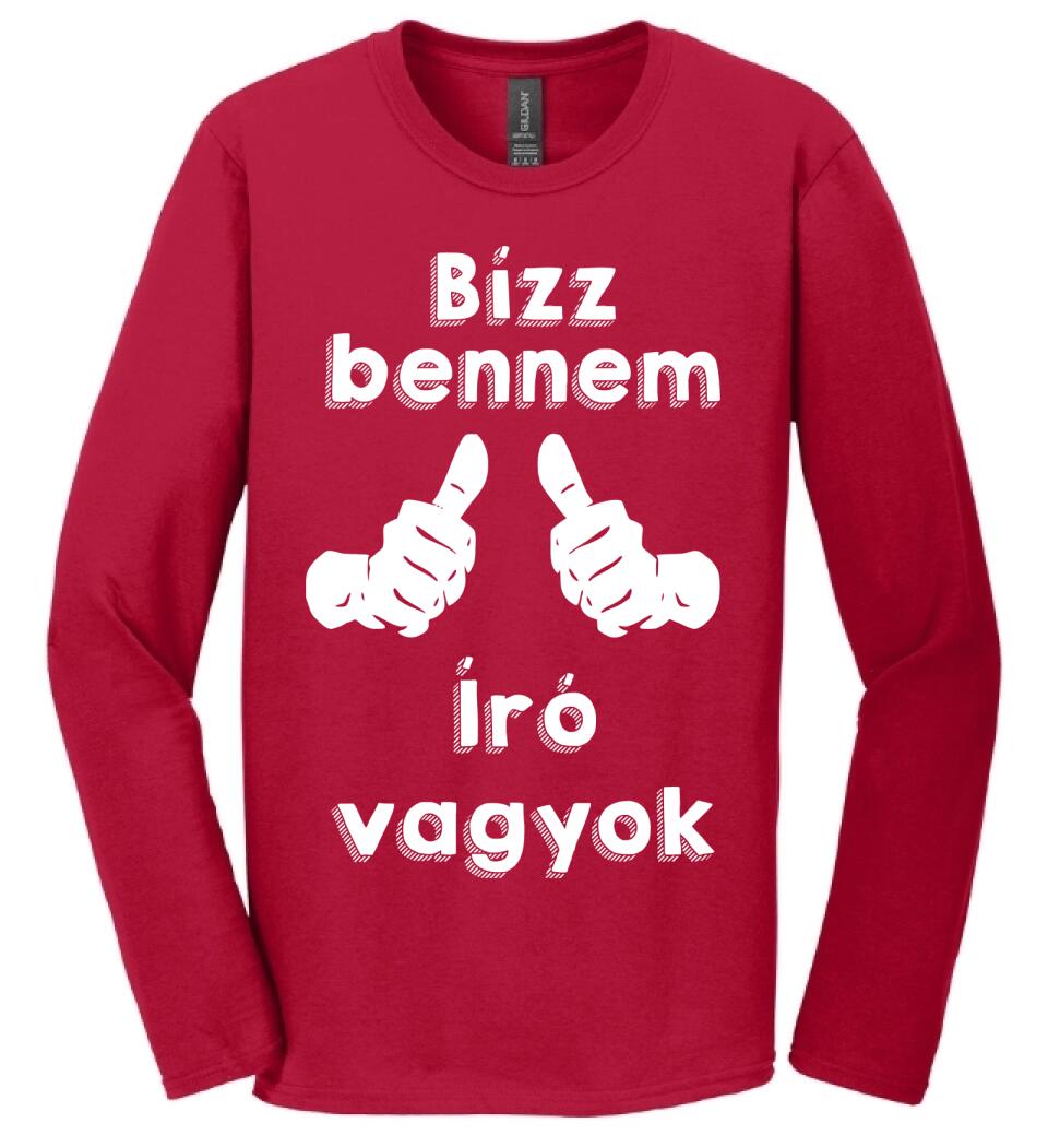 Bízz bennem író vagyok