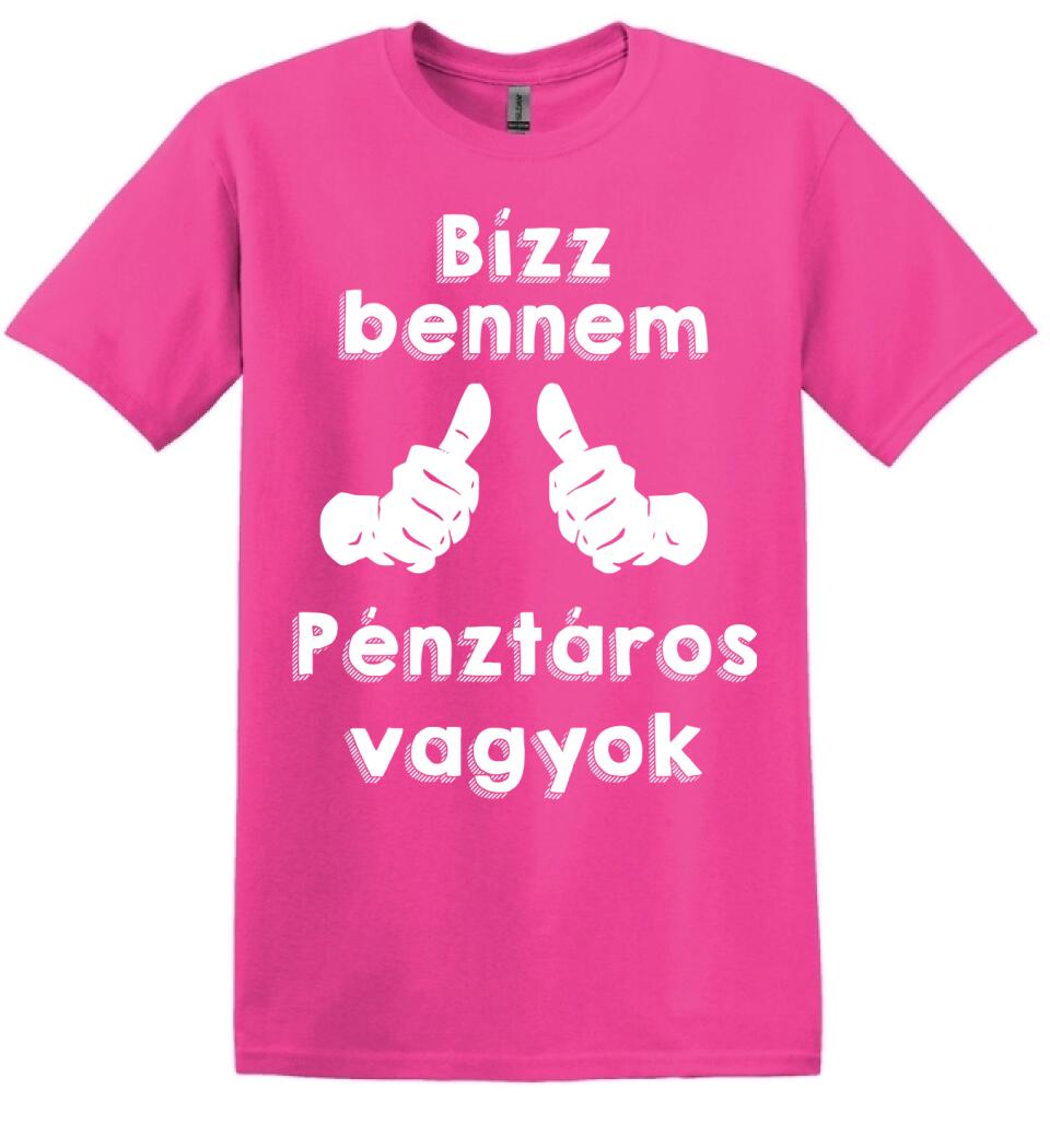 Bízz bennem pénztáros vagyok