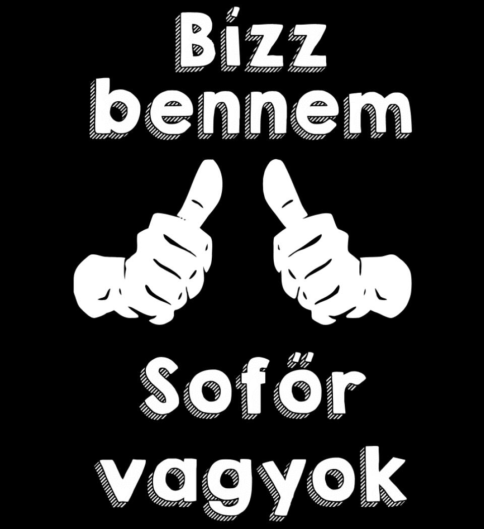 Bízz bennem sofőr vagyok