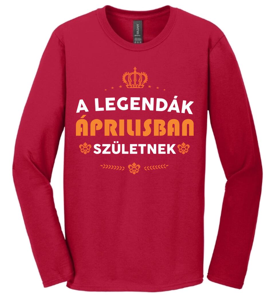A LEGENDÁK ÁPRILISBAN SZÜLETNEK PÓLÓ