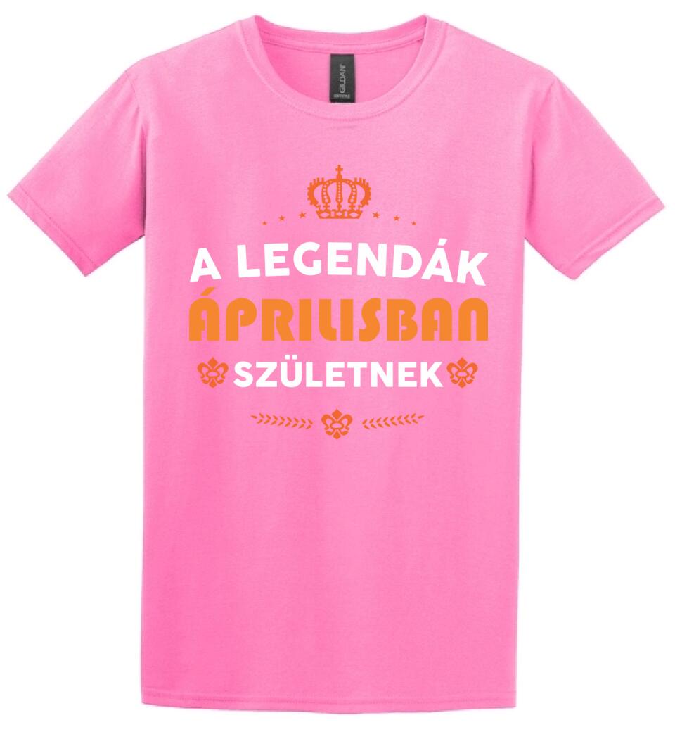 A LEGENDÁK ÁPRILISBAN SZÜLETNEK PÓLÓ
