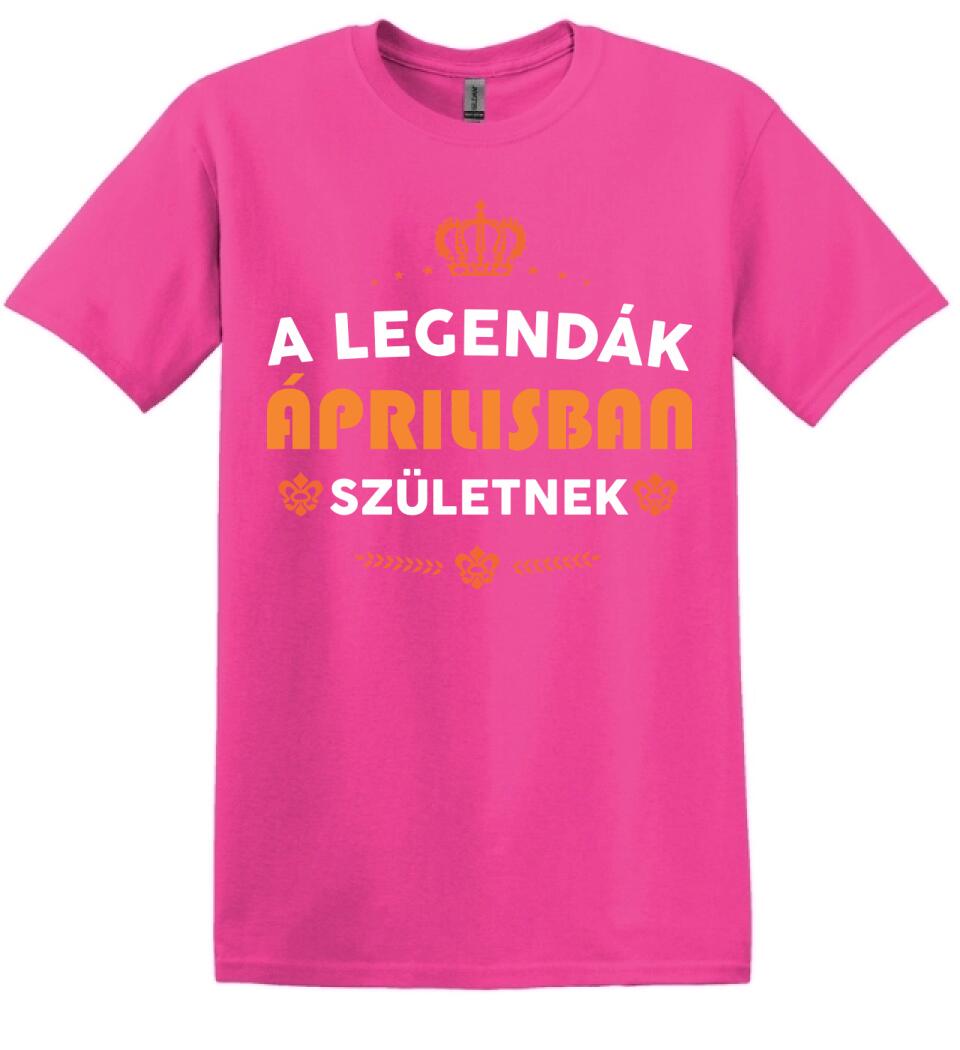 A LEGENDÁK ÁPRILISBAN SZÜLETNEK PÓLÓ