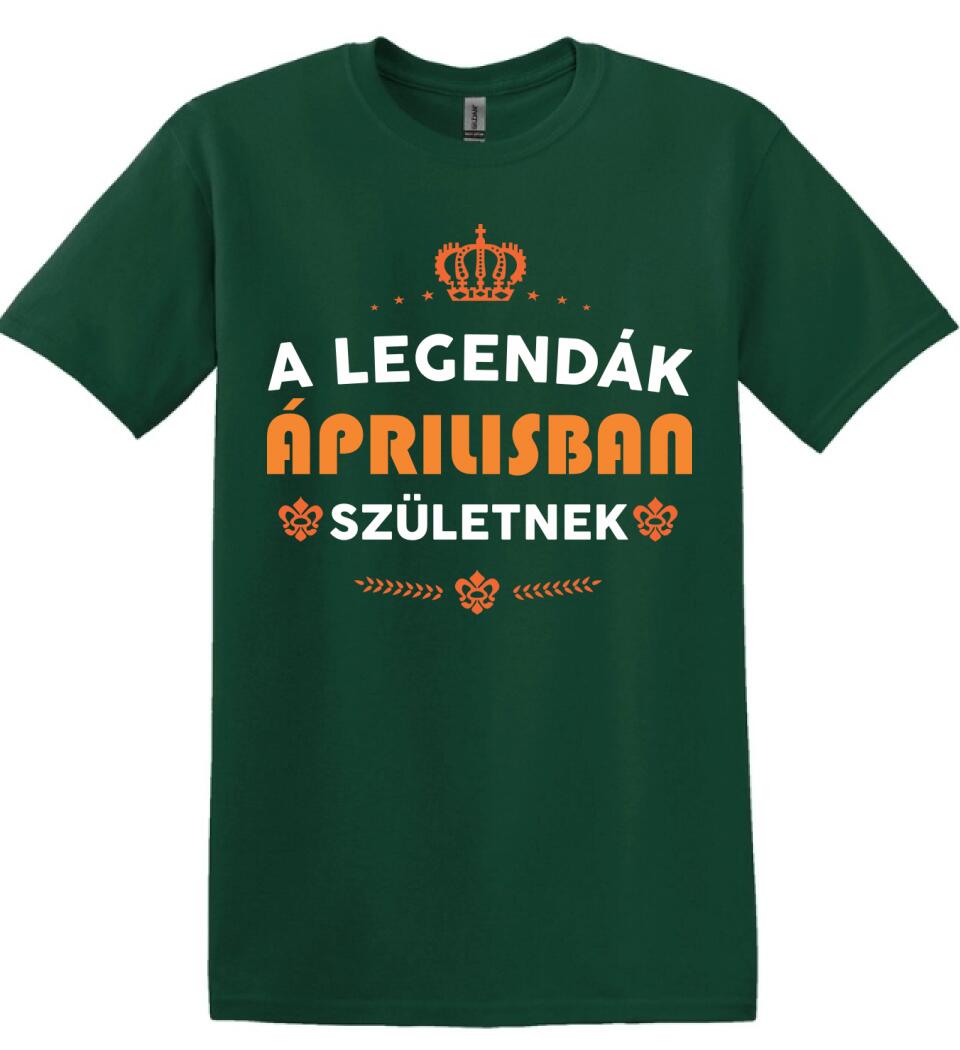 A LEGENDÁK ÁPRILISBAN SZÜLETNEK PÓLÓ