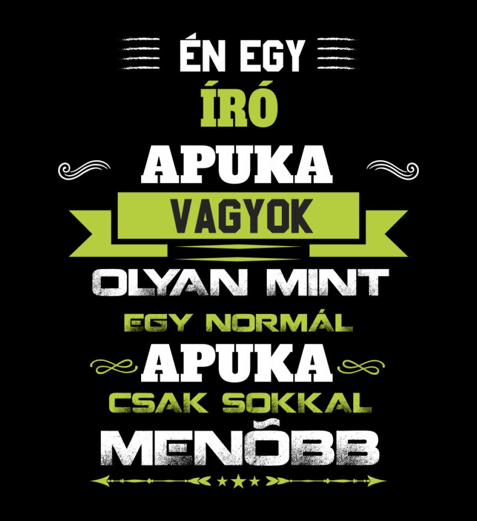 Én egy író apuka vagyok