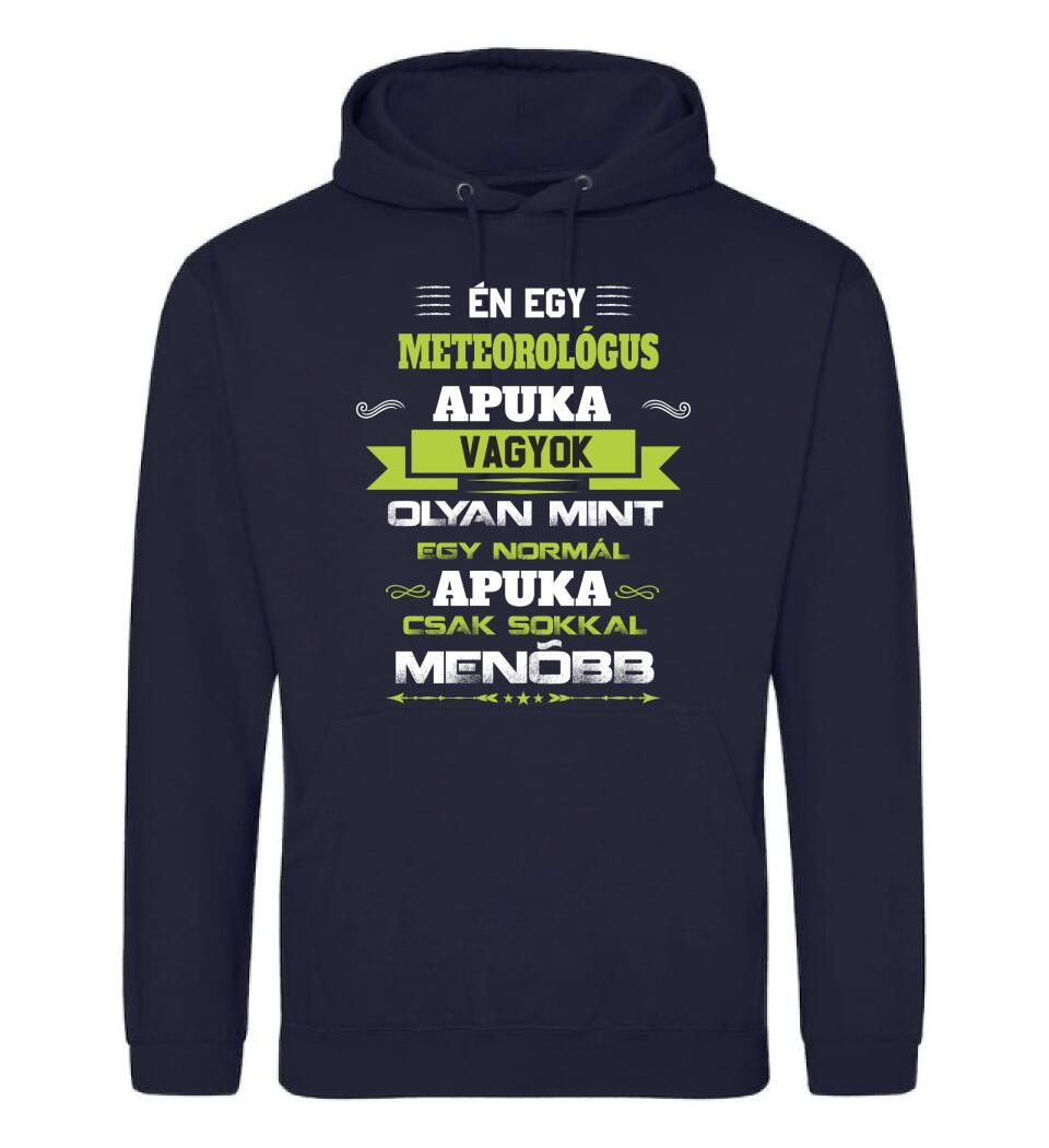 Én egy meteorológus apuka vagyok