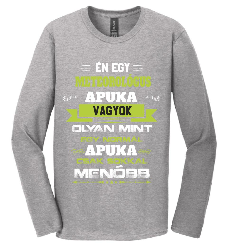 Én egy meteorológus apuka vagyok