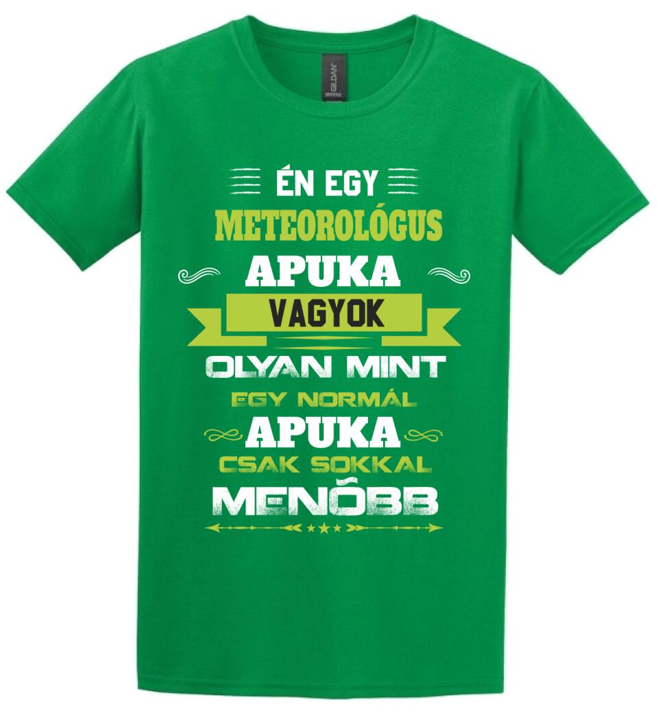 Én egy meteorológus apuka vagyok