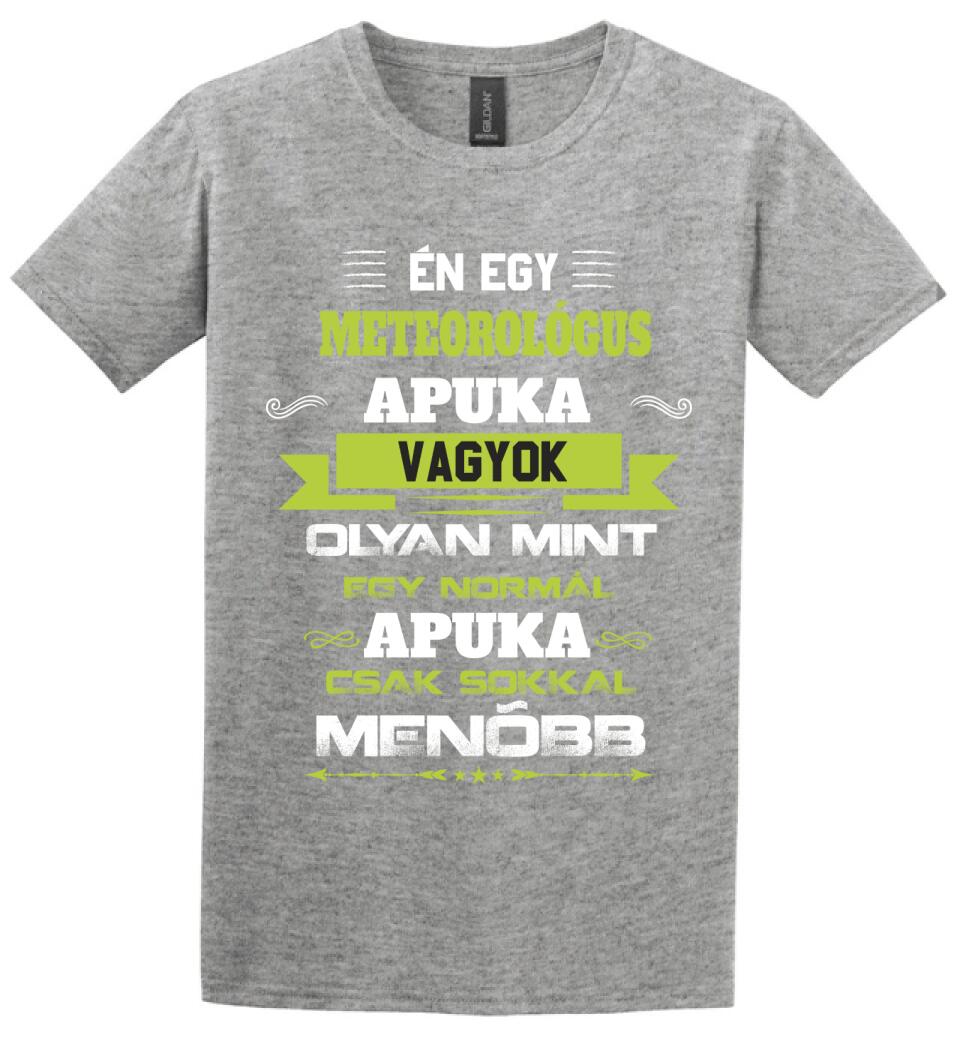 Én egy meteorológus apuka vagyok