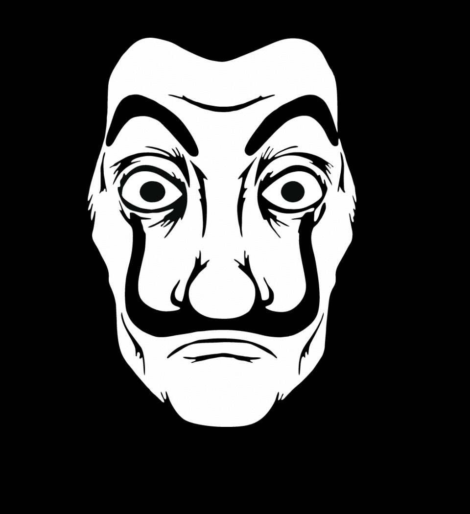 A nagy pénzrablás maszk