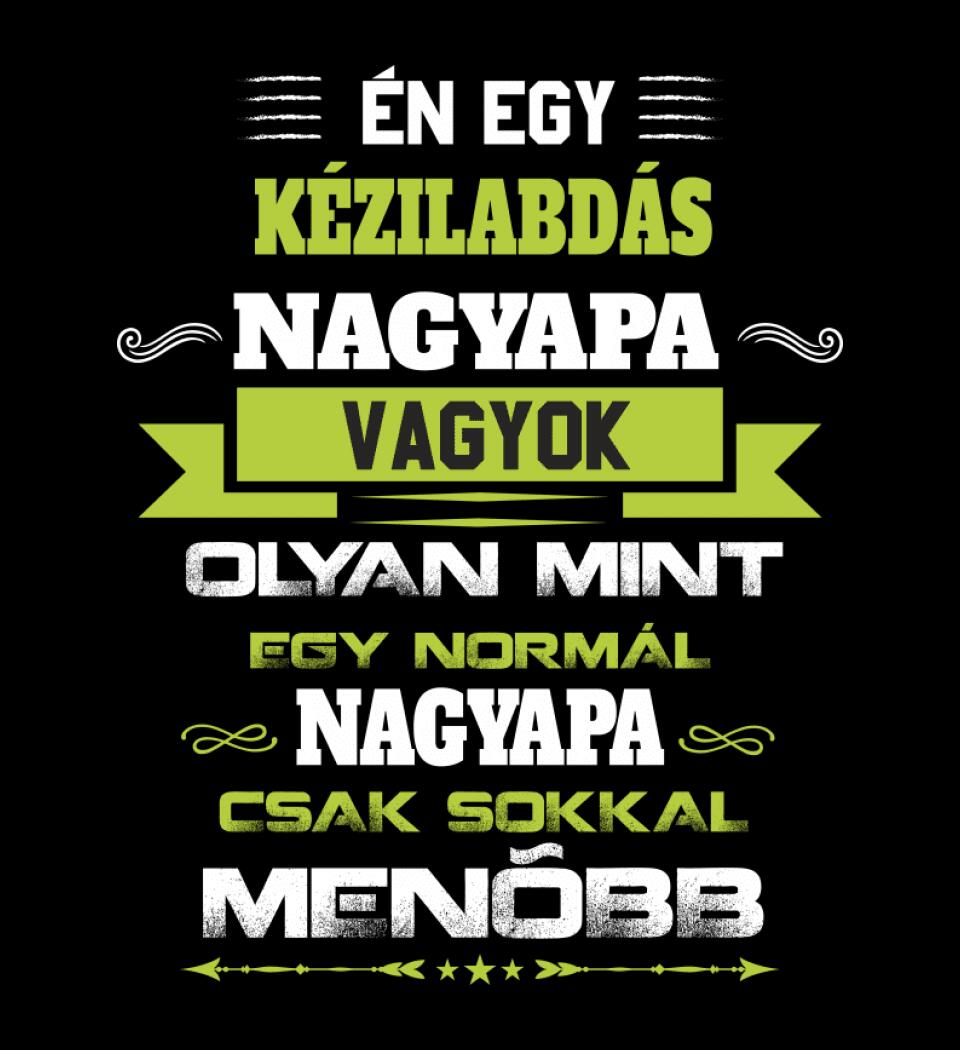 KÉZILABDÁS NAGYPAPA PÓLÓ