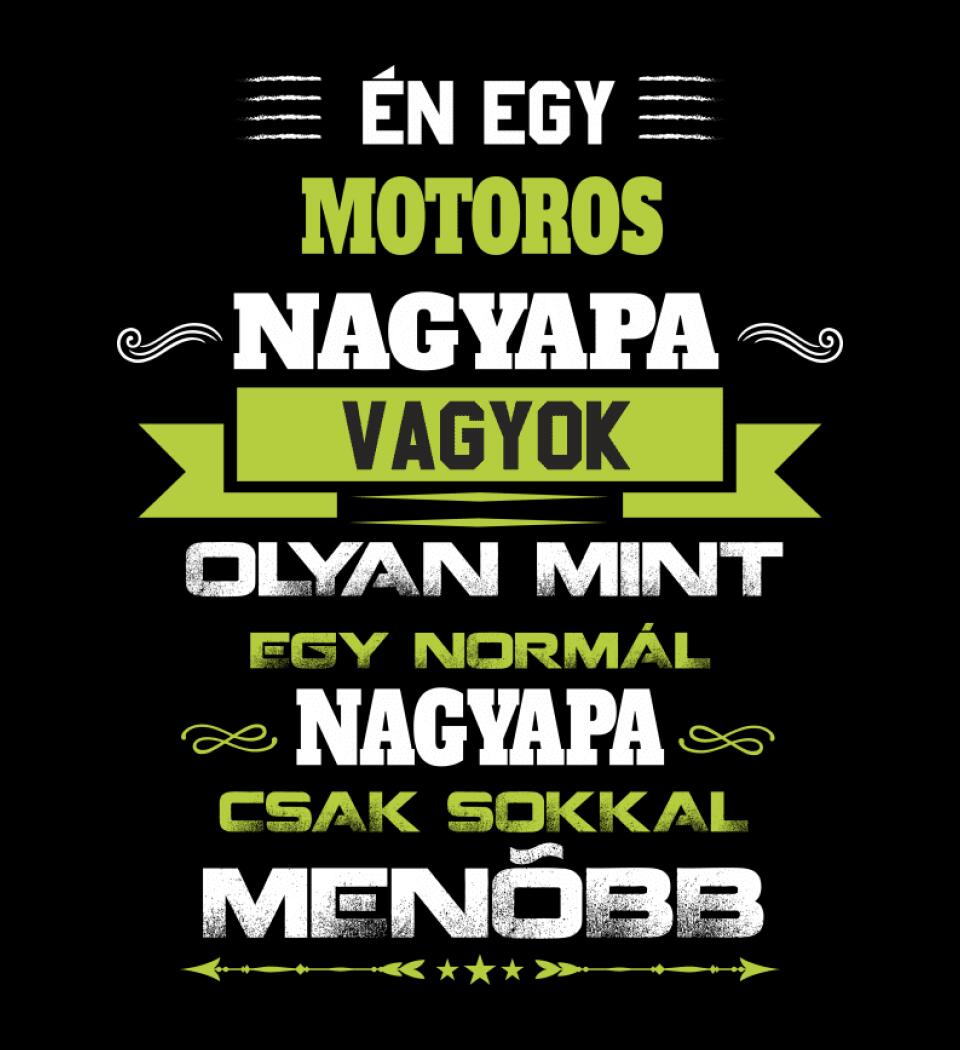 MOTOROS NAGYPAPA PÓLÓ