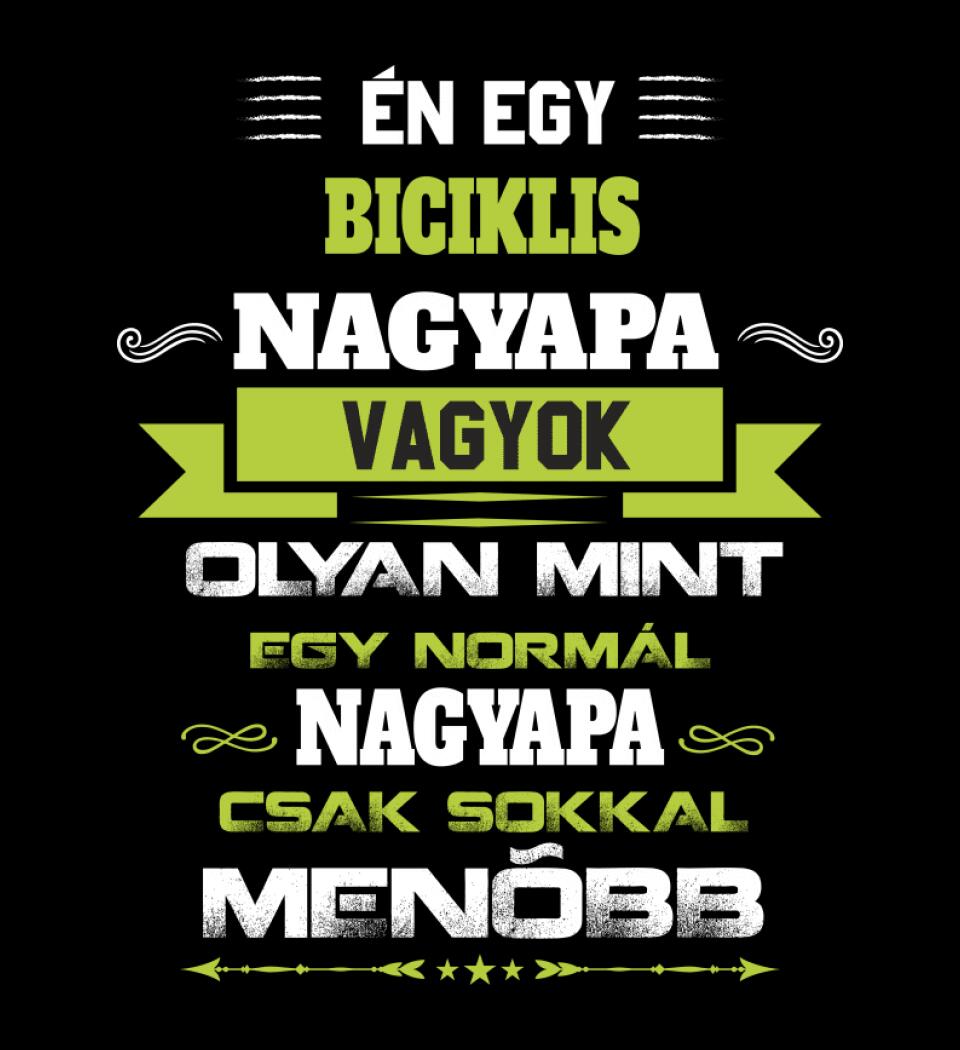BICIKLIS NAGYPAPA PÓLÓ