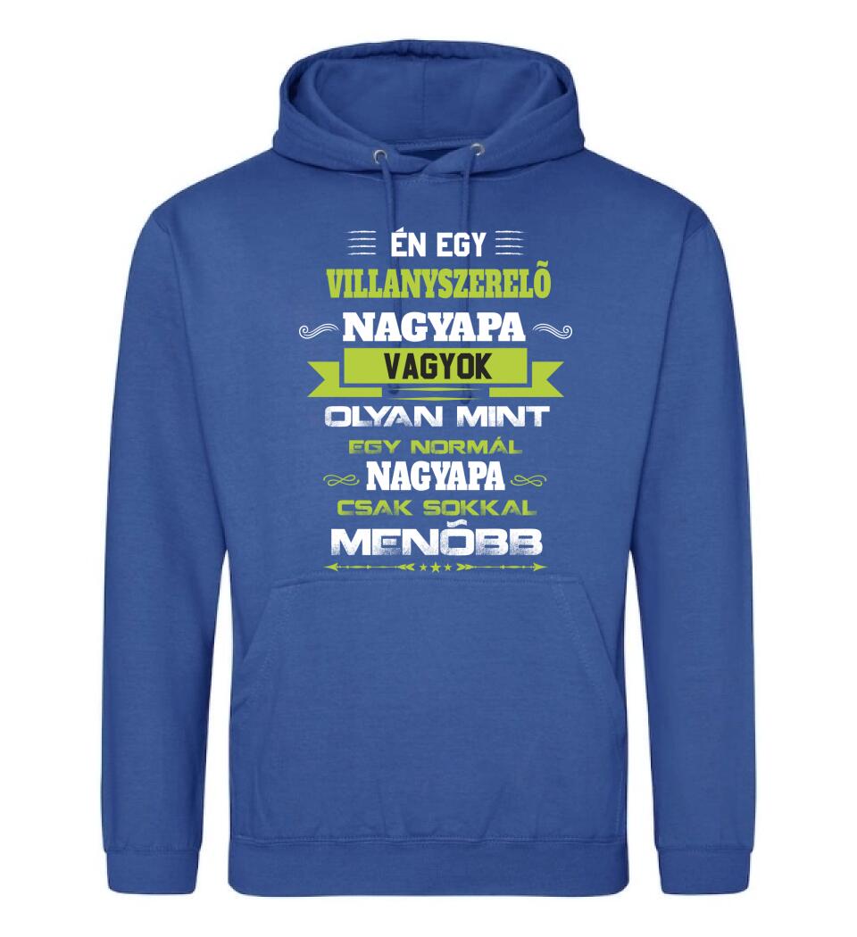 VILLANYSZERELŐ NAGYPAPA PÓLÓ