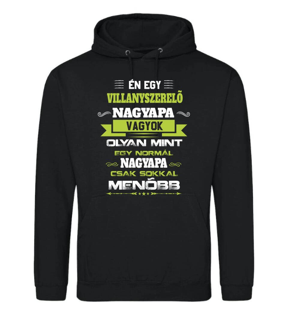 VILLANYSZERELŐ NAGYPAPA PÓLÓ