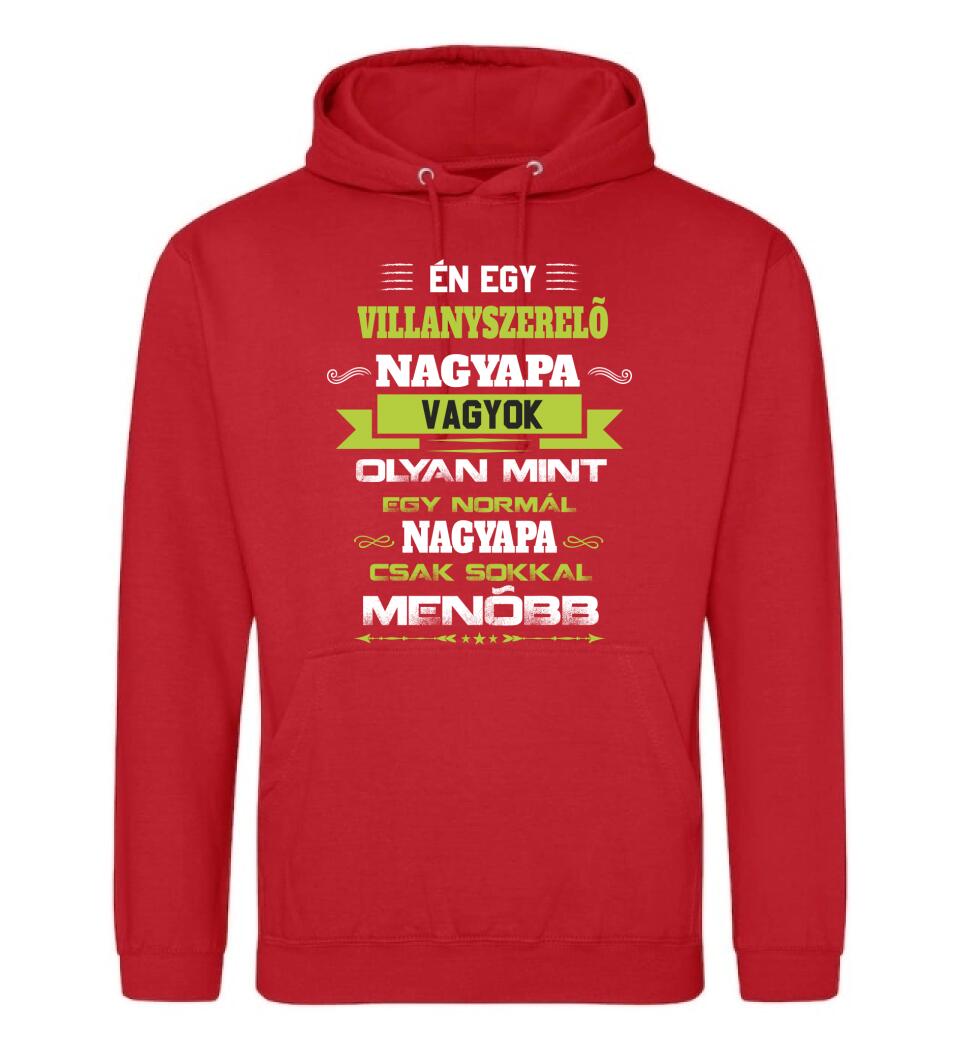 VILLANYSZERELŐ NAGYPAPA PÓLÓ