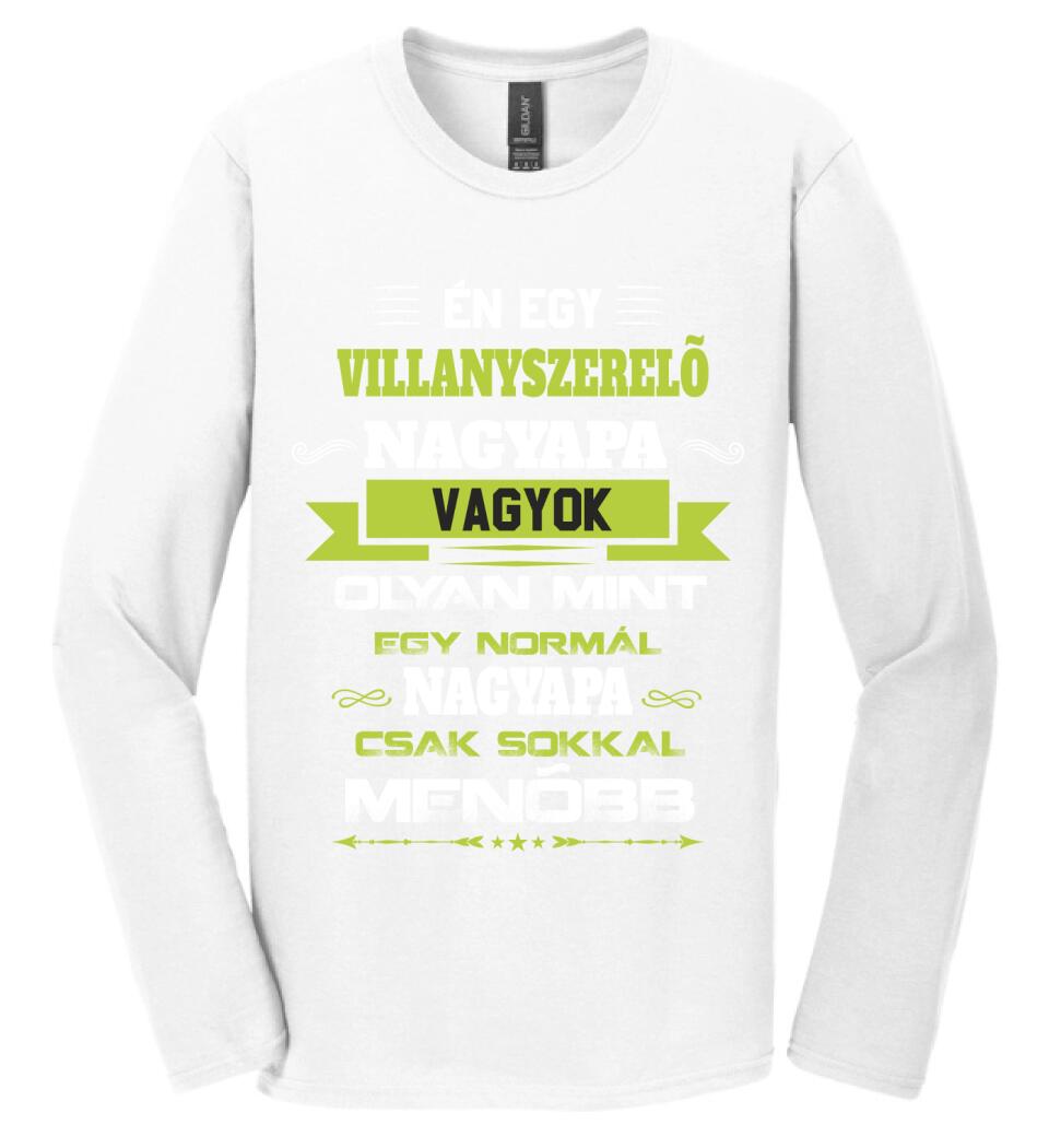 VILLANYSZERELŐ NAGYPAPA PÓLÓ