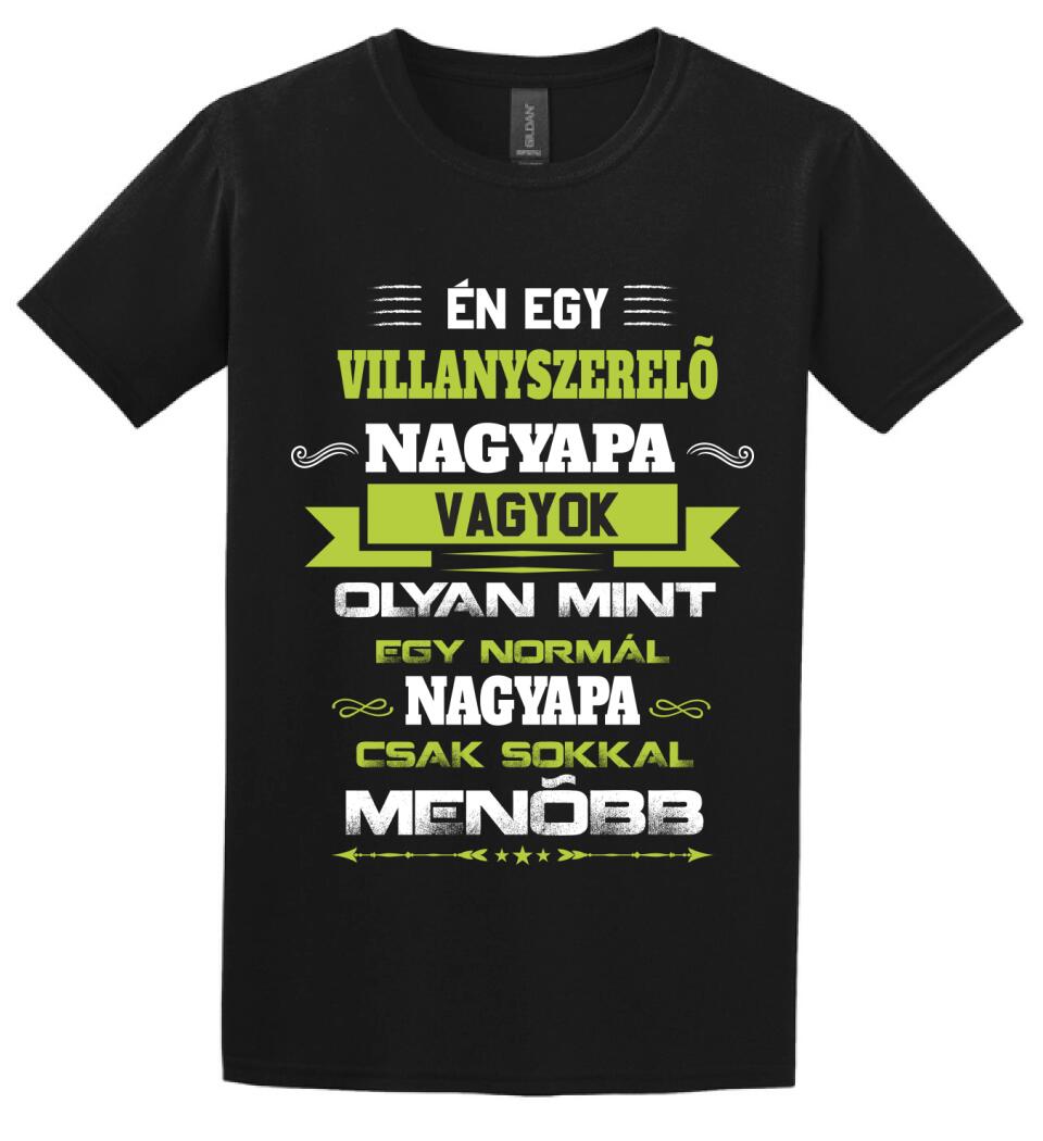 VILLANYSZERELŐ NAGYPAPA PÓLÓ