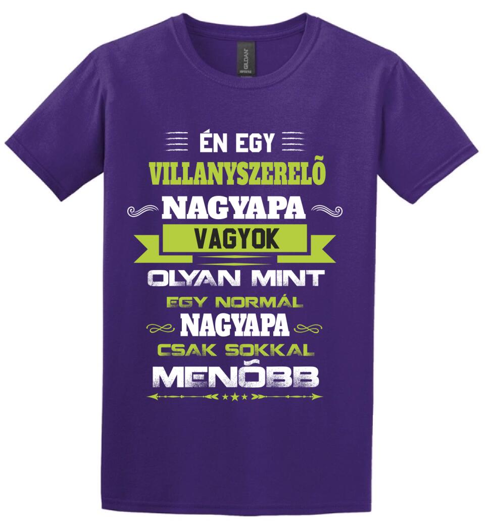 VILLANYSZERELŐ NAGYPAPA PÓLÓ
