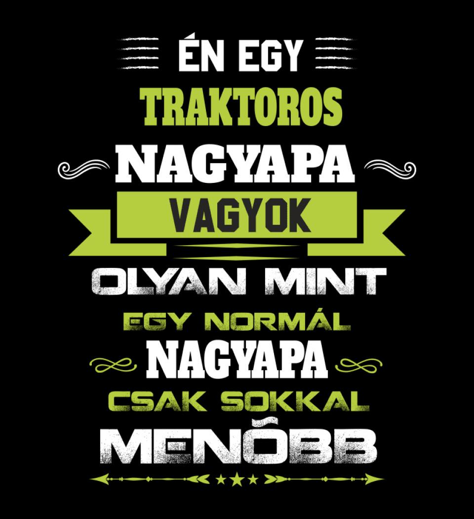 TRAKTOROS NAGYPAPA PÓLÓ