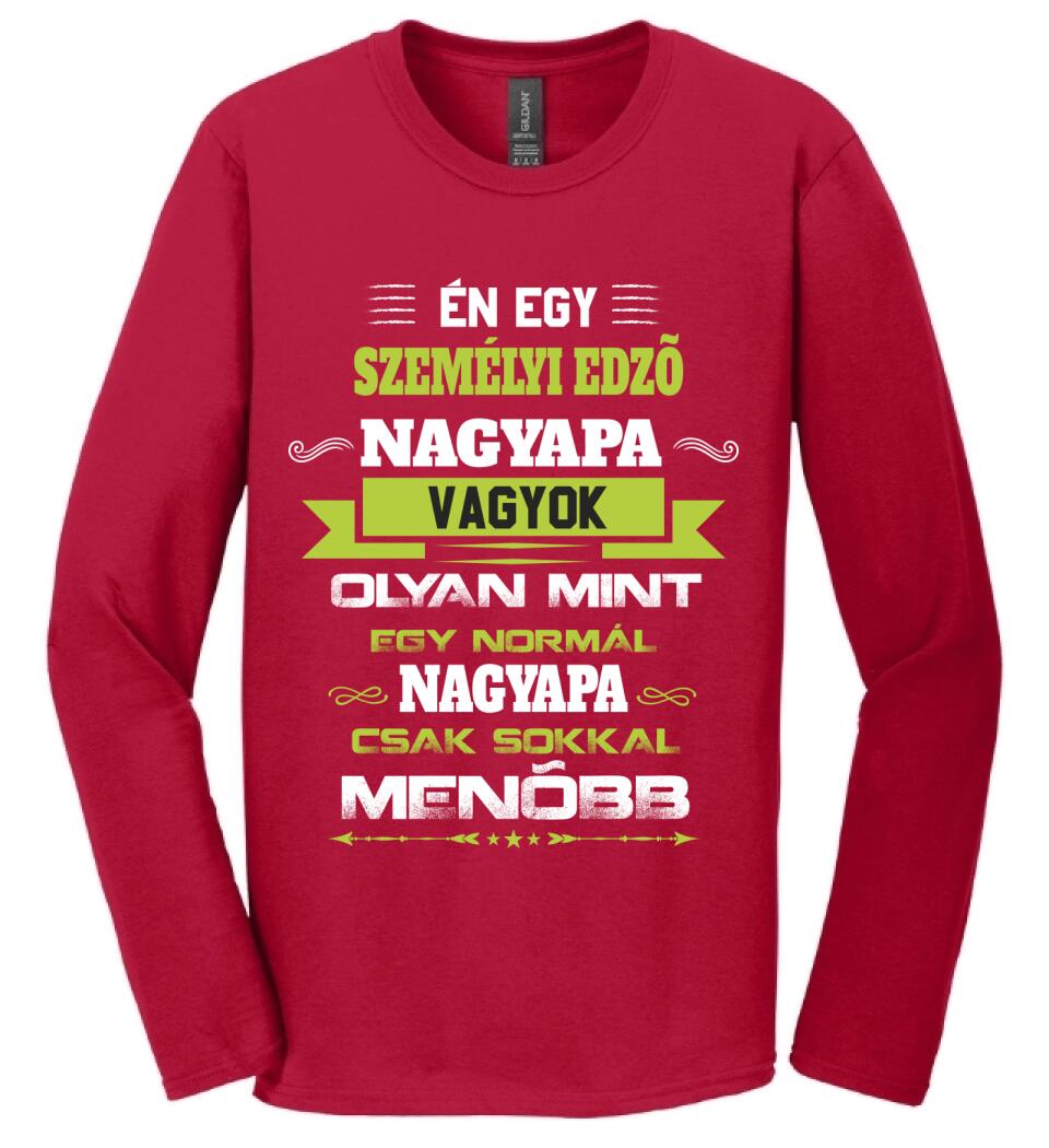 SZEMÉLYI EDZŐ NAGYPAPA PÓLÓ