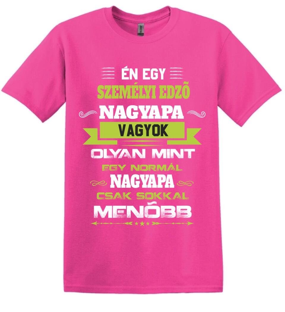 SZEMÉLYI EDZŐ NAGYPAPA PÓLÓ