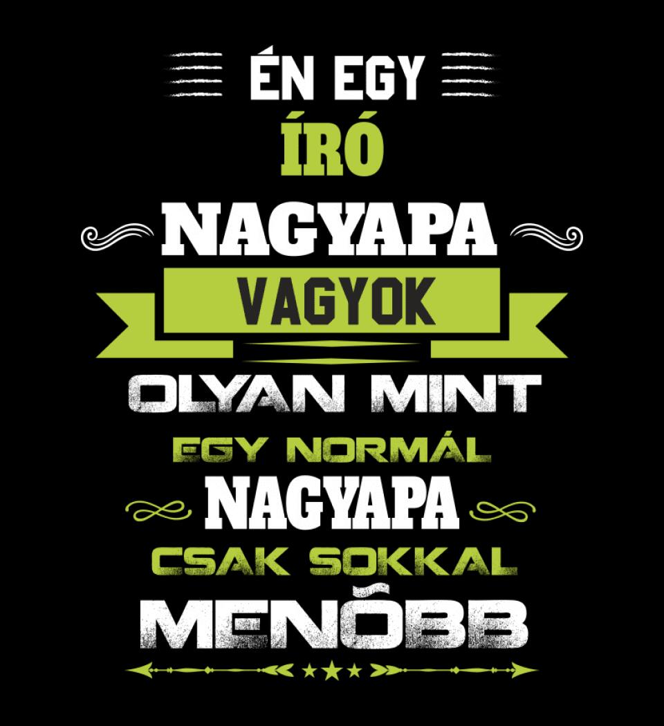 ÍRÓ NAGYPAPA PÓLÓ