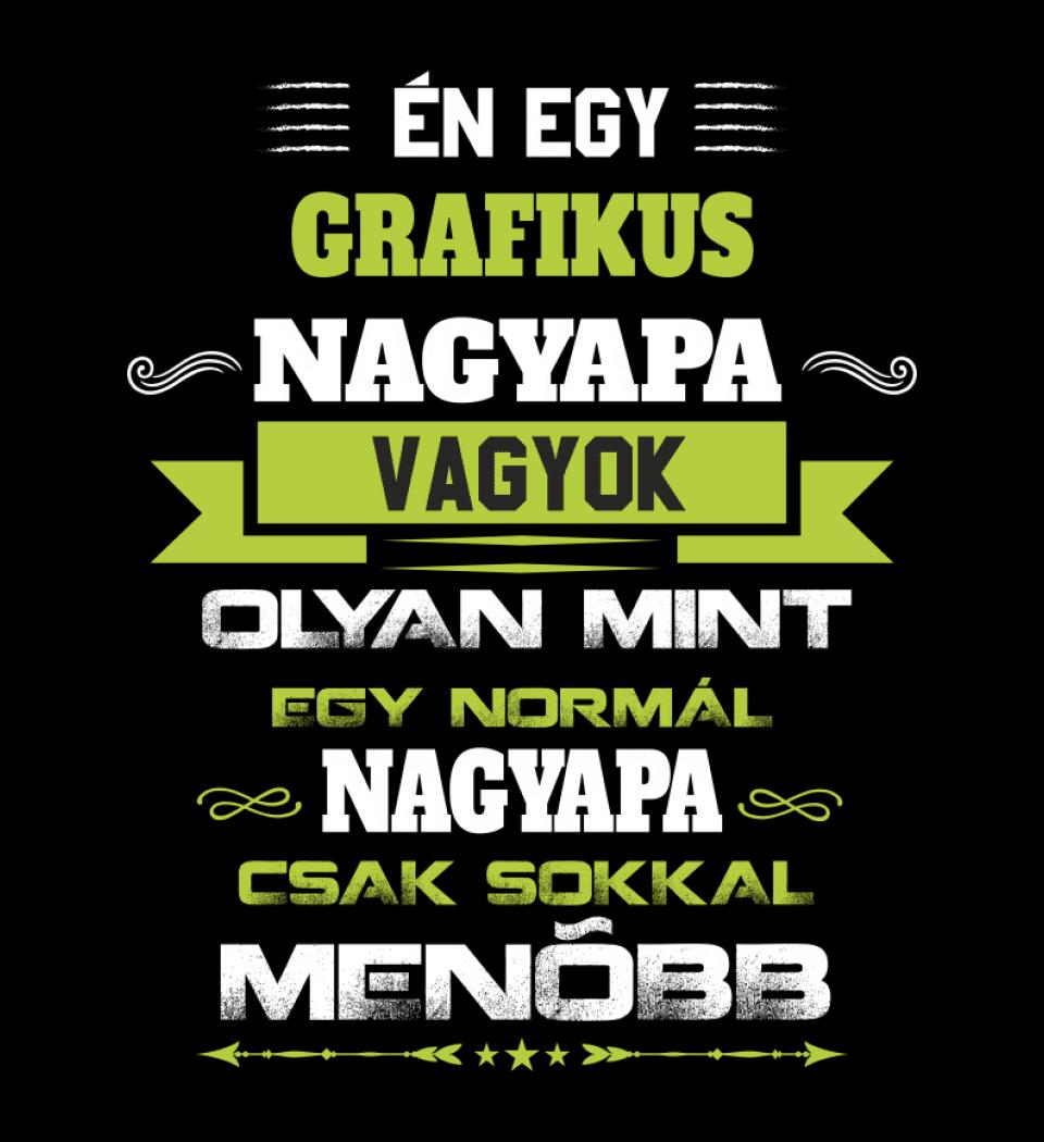 GRAFIKUS NAGYPAPA PÓLÓ