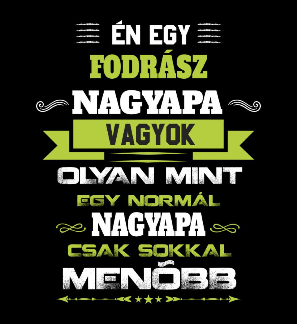 FODRÁSZ NAGYPAPA PÓLÓ