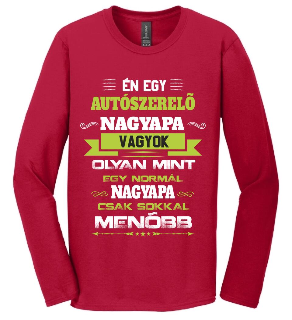 AUTÓSZERELŐ NAGYPAPA PÓLÓ
