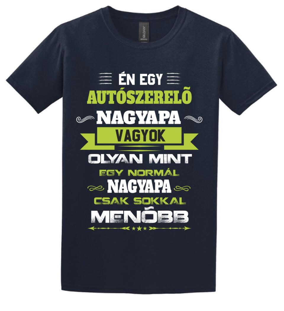 AUTÓSZERELŐ NAGYPAPA PÓLÓ