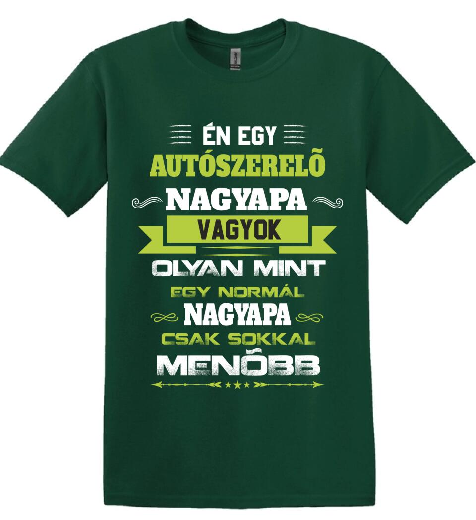 AUTÓSZERELŐ NAGYPAPA PÓLÓ