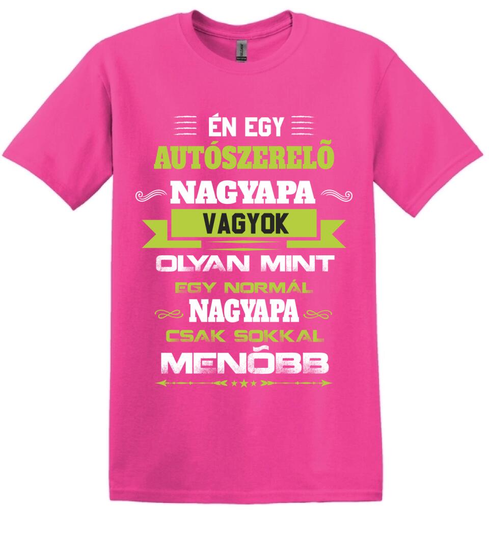 AUTÓSZERELŐ NAGYPAPA PÓLÓ