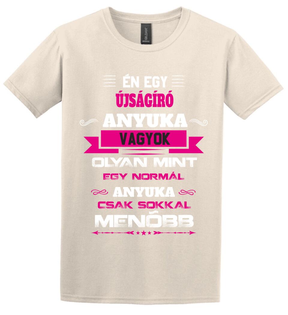 ÚJSÁGÍRÓ ANYUKA PÓLÓ