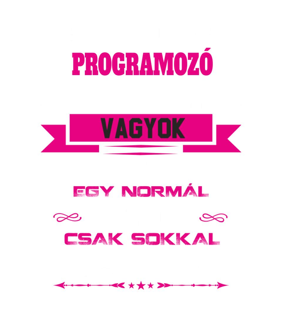PROGRAMOZÓ ANYUKA PÓLÓ