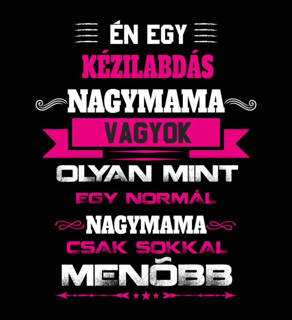 KÉZILABDÁS NAGYMAMA PÓLÓ