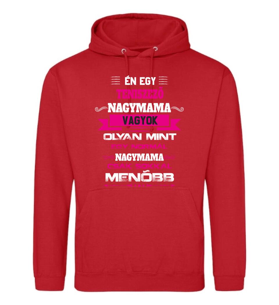 TENISZEZŐ NAGYMAMA PÓLÓ