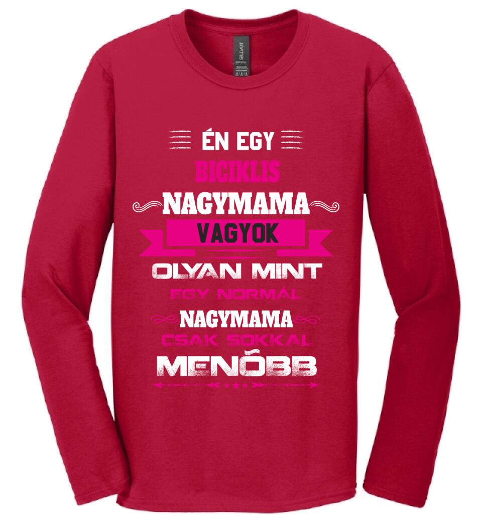 BICIKLIS NAGYMAMA PÓLÓ