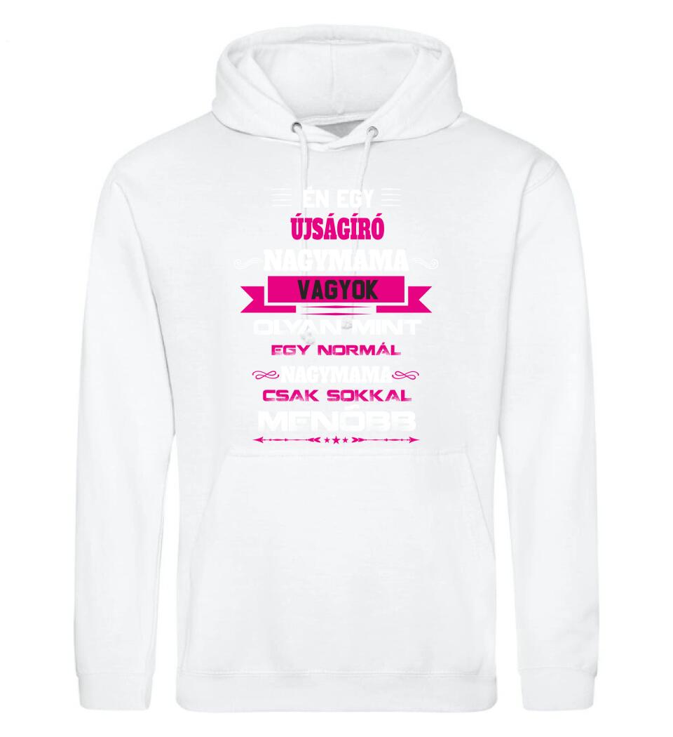 ÚJSÁGÍRÓ NAGYMAMA PÓLÓ