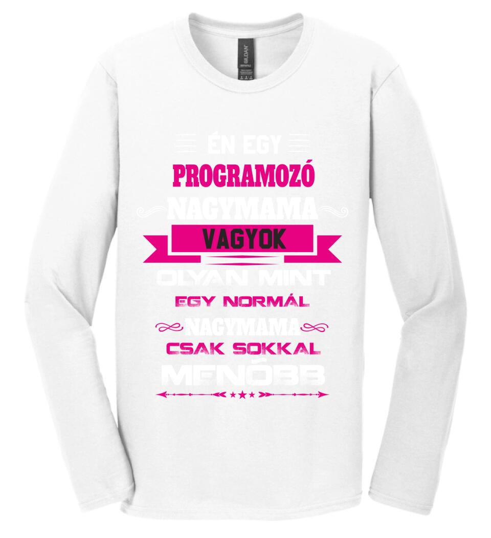 PROGRAMOZÓ NAGYMAMA PÓLÓ