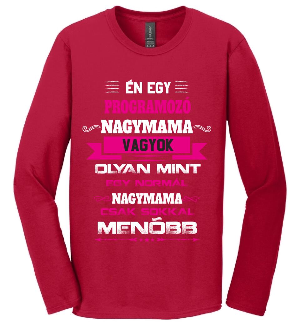 PROGRAMOZÓ NAGYMAMA PÓLÓ