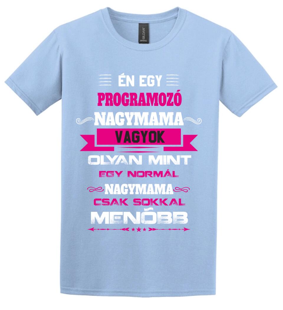 PROGRAMOZÓ NAGYMAMA PÓLÓ