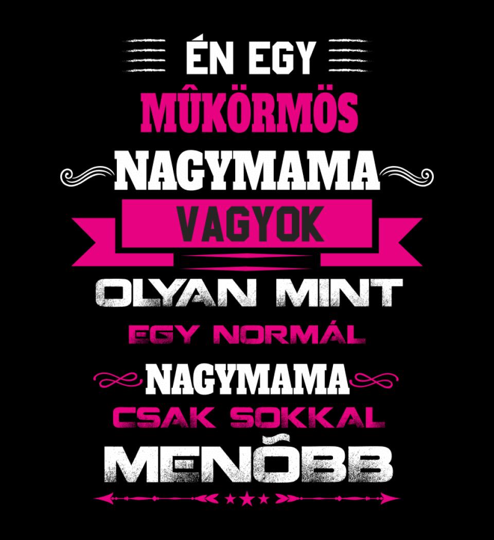 MŰKÖRMÖS NAGYMAMA PÓLÓ